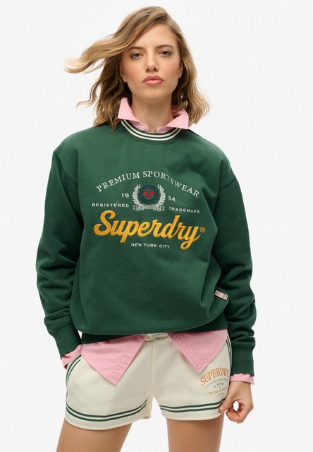 Superdry Sweatshirt COUNTRY CLUB LOOSE CREW günstig online kaufen