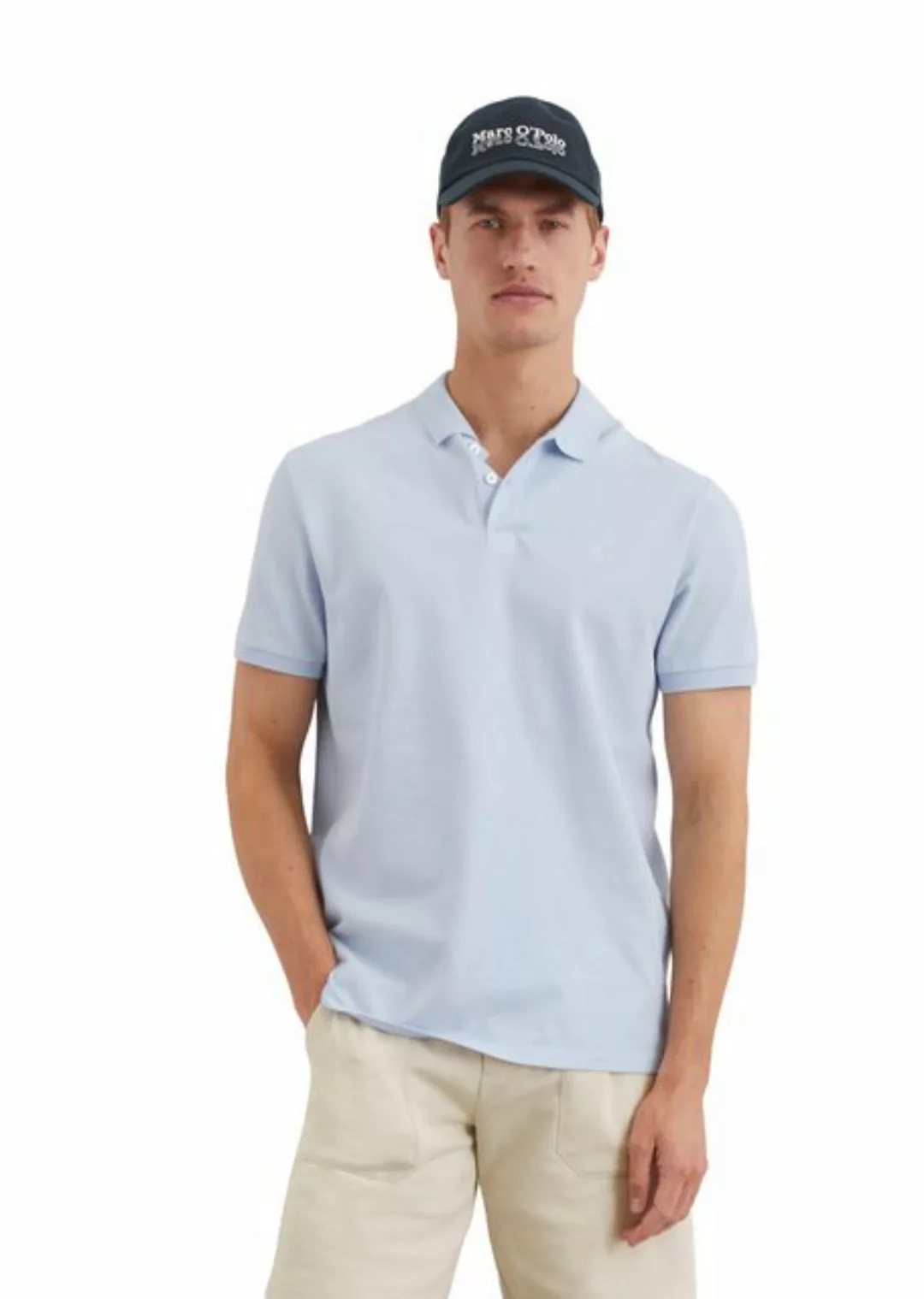 Marc O'Polo Poloshirt mit kleiner Label-Stickerei günstig online kaufen