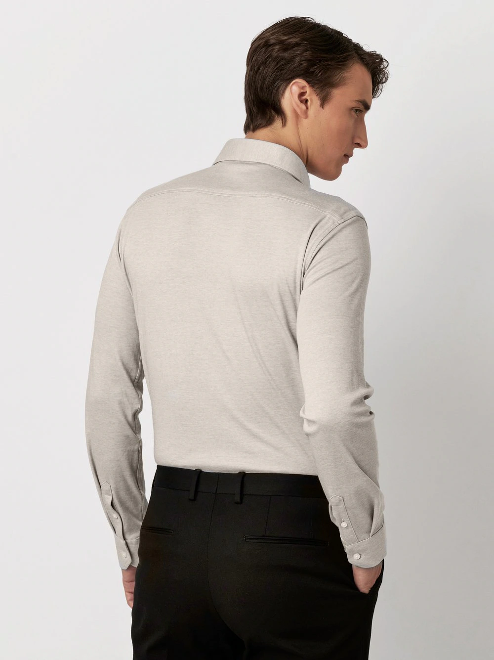DESOTO Langarmhemd "Jerseyhemd Essential Hai langarm", Flexibler Stretch günstig online kaufen