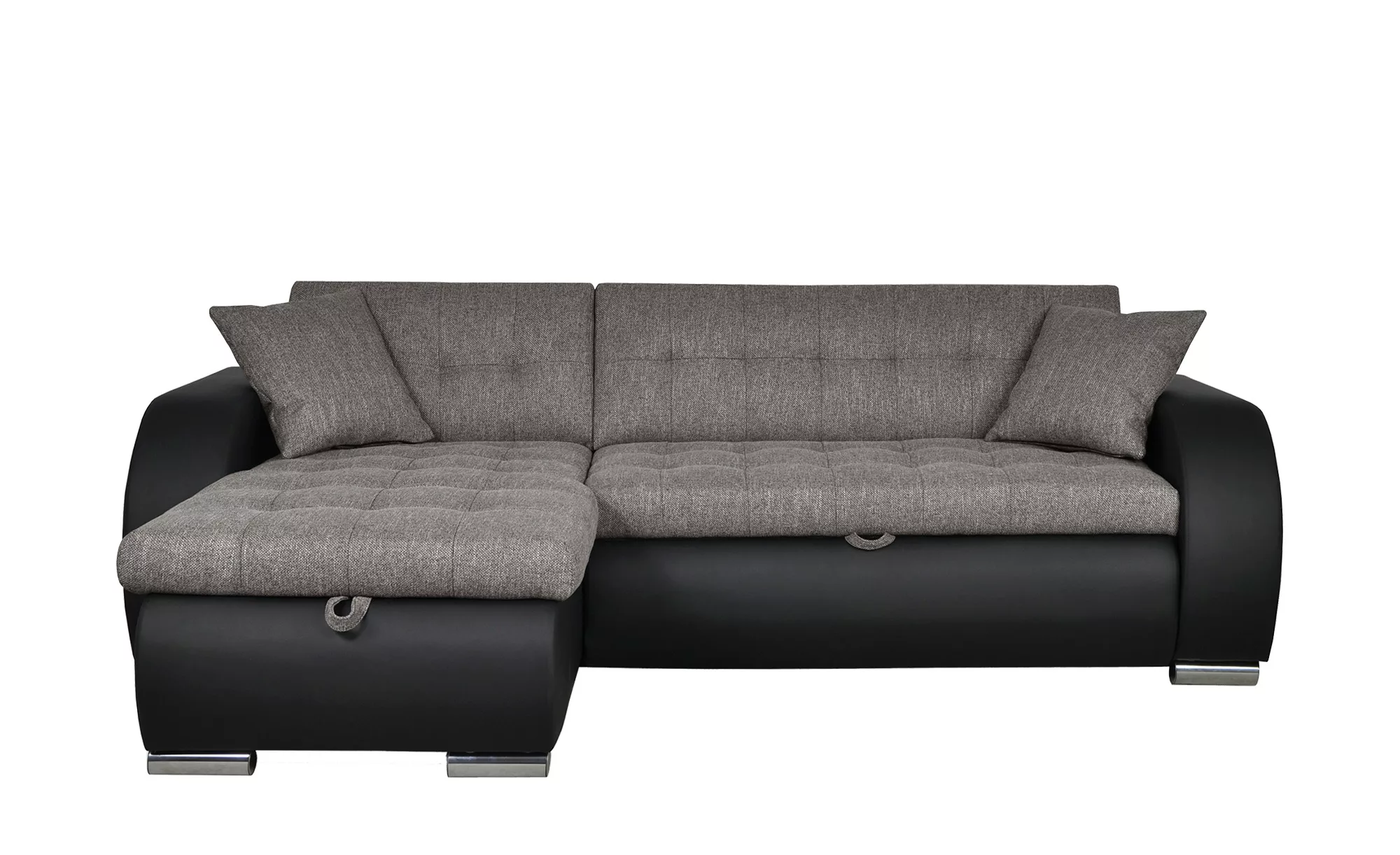 Ecksofa  Aries ¦ grau ¦ Maße (cm): B: 242 H: 88 T: 161 Polstermöbel > Sofas günstig online kaufen