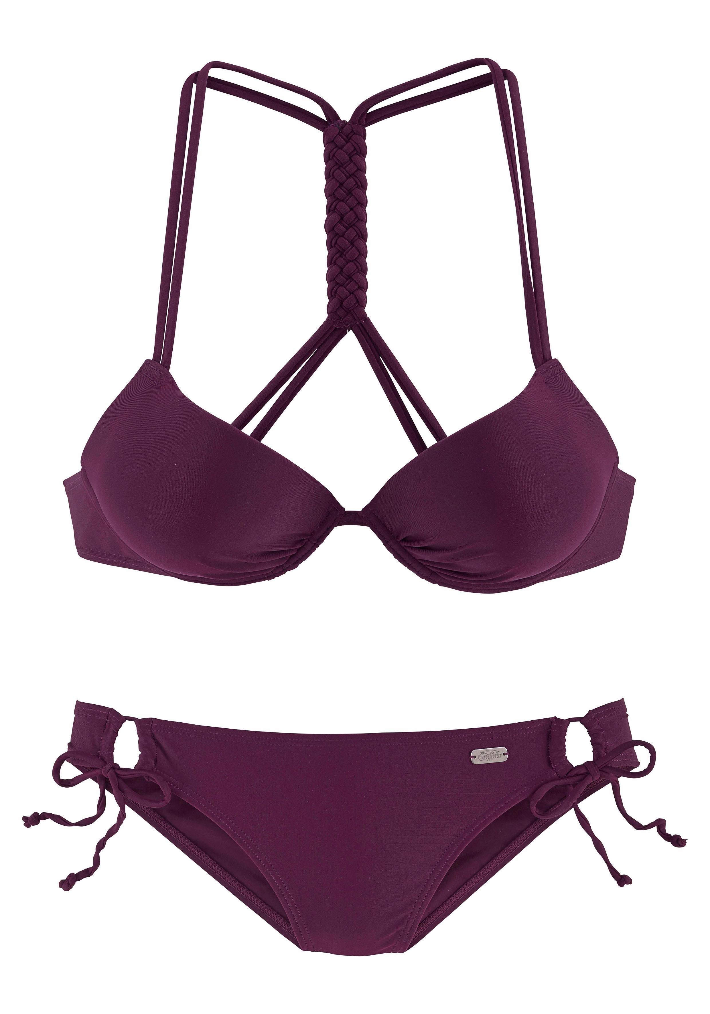 Buffalo Push-Up-Bikini mit geflochtenem Rückendetail günstig online kaufen