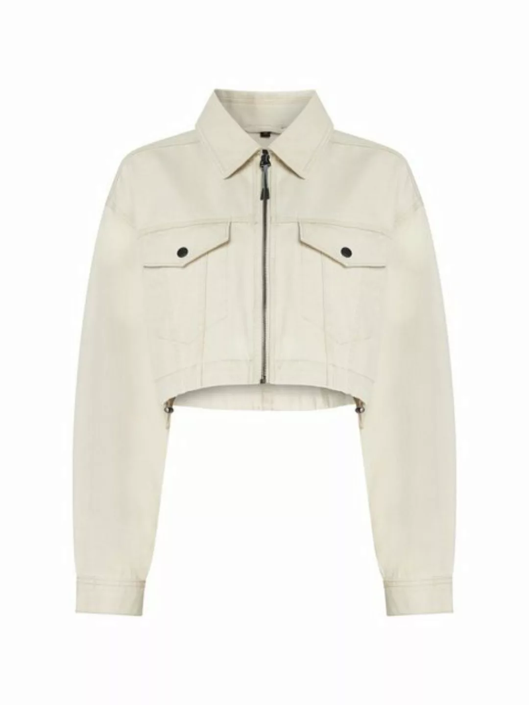 Esprit Strickjacke Truckerjacke in Cropped-Form (1-tlg) günstig online kaufen