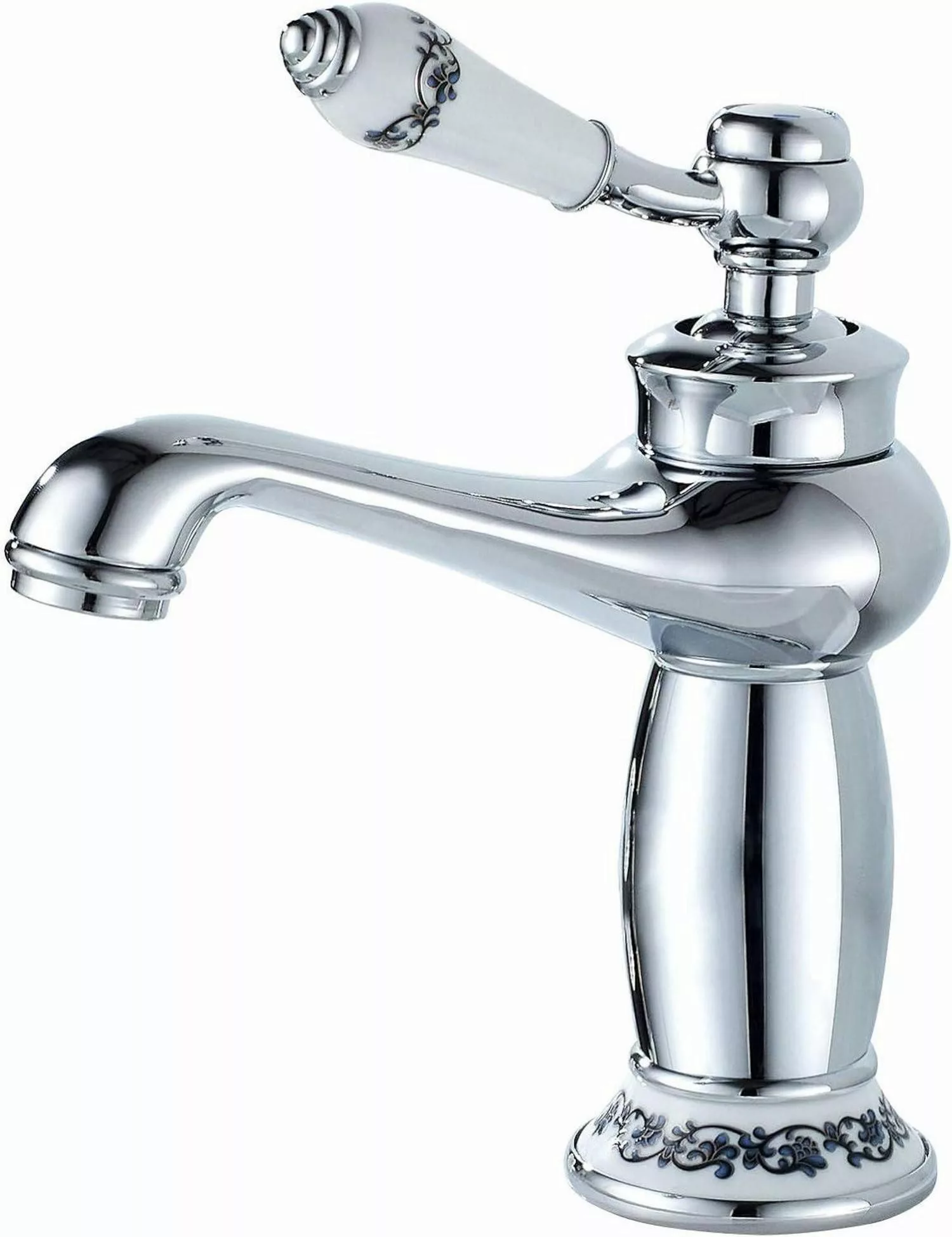 LuxusKollektion Waschtischarmatur Retro Wasserhahn Messing Einhebelmischer günstig online kaufen