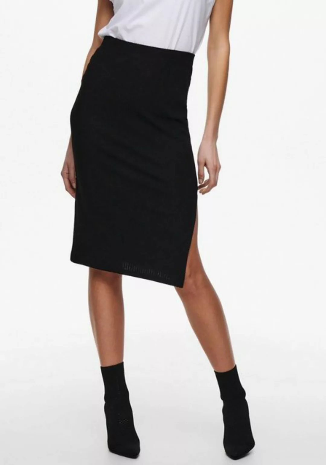 ONLY Jerseyrock ONLEMMA SLIT SKIRT JRS NOOS günstig online kaufen