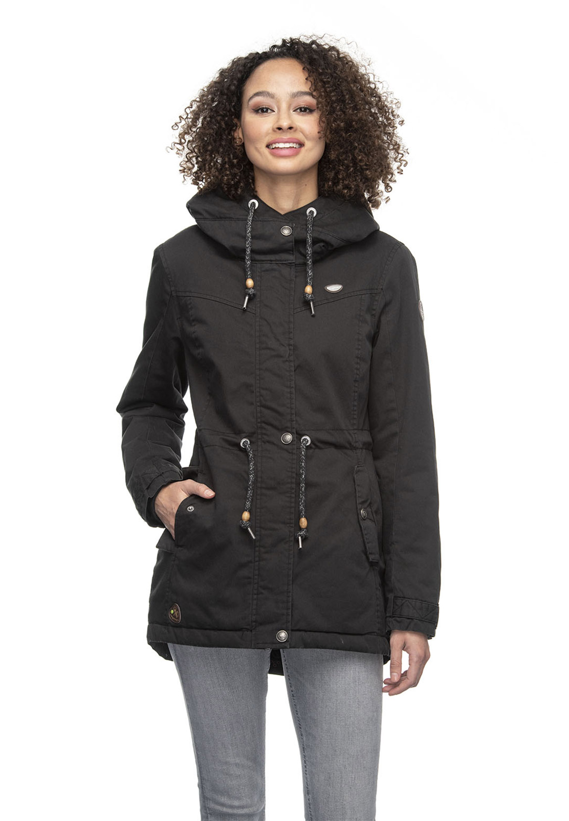 Ragwear Jacke Damen RAQUELA ORGANIC 2021-60044 Schwarz Black 1010 günstig online kaufen