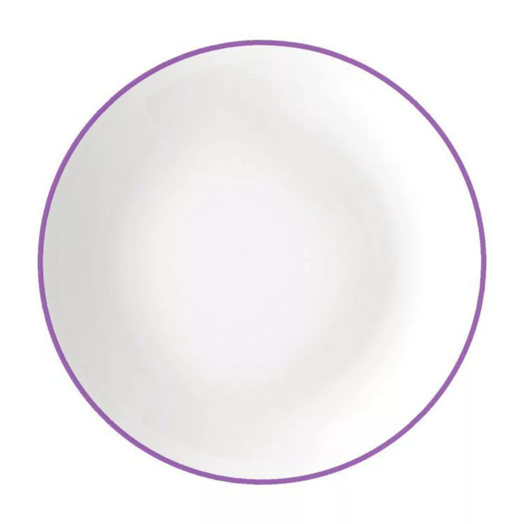 Arzberg Porzellan Cucina Colori Violet Suppenteller 22 cm günstig online kaufen