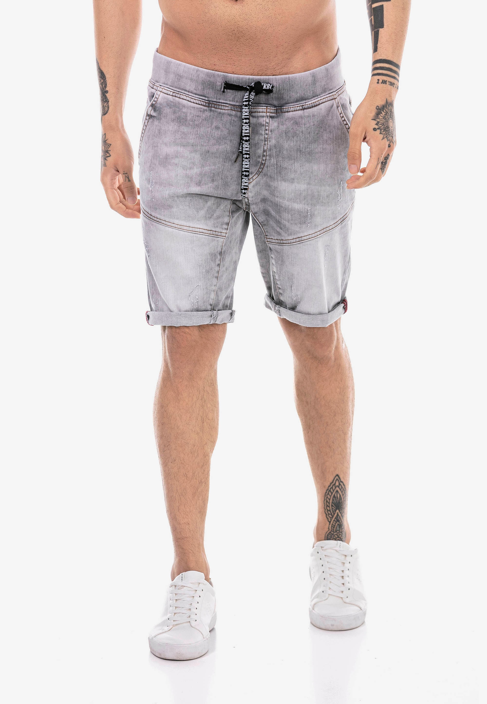 RedBridge Jeansshorts Red Bridge Herren Jeans Short Kurze Hose Denim elasti günstig online kaufen