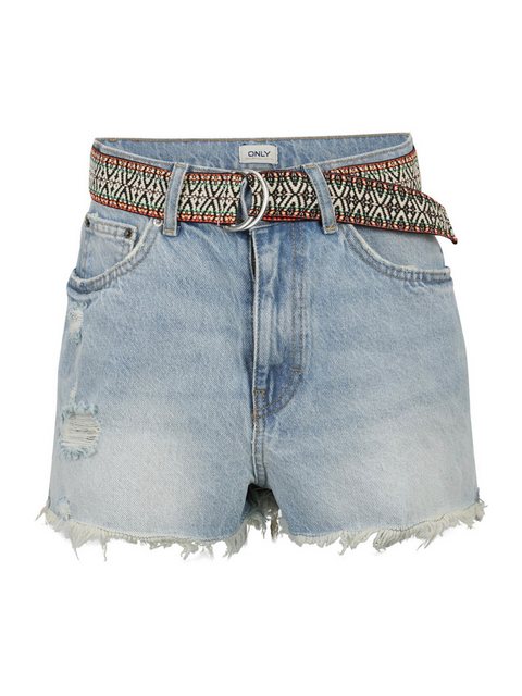 ONLY Petite Jeansshorts ROBYN (1-tlg) Fransen günstig online kaufen