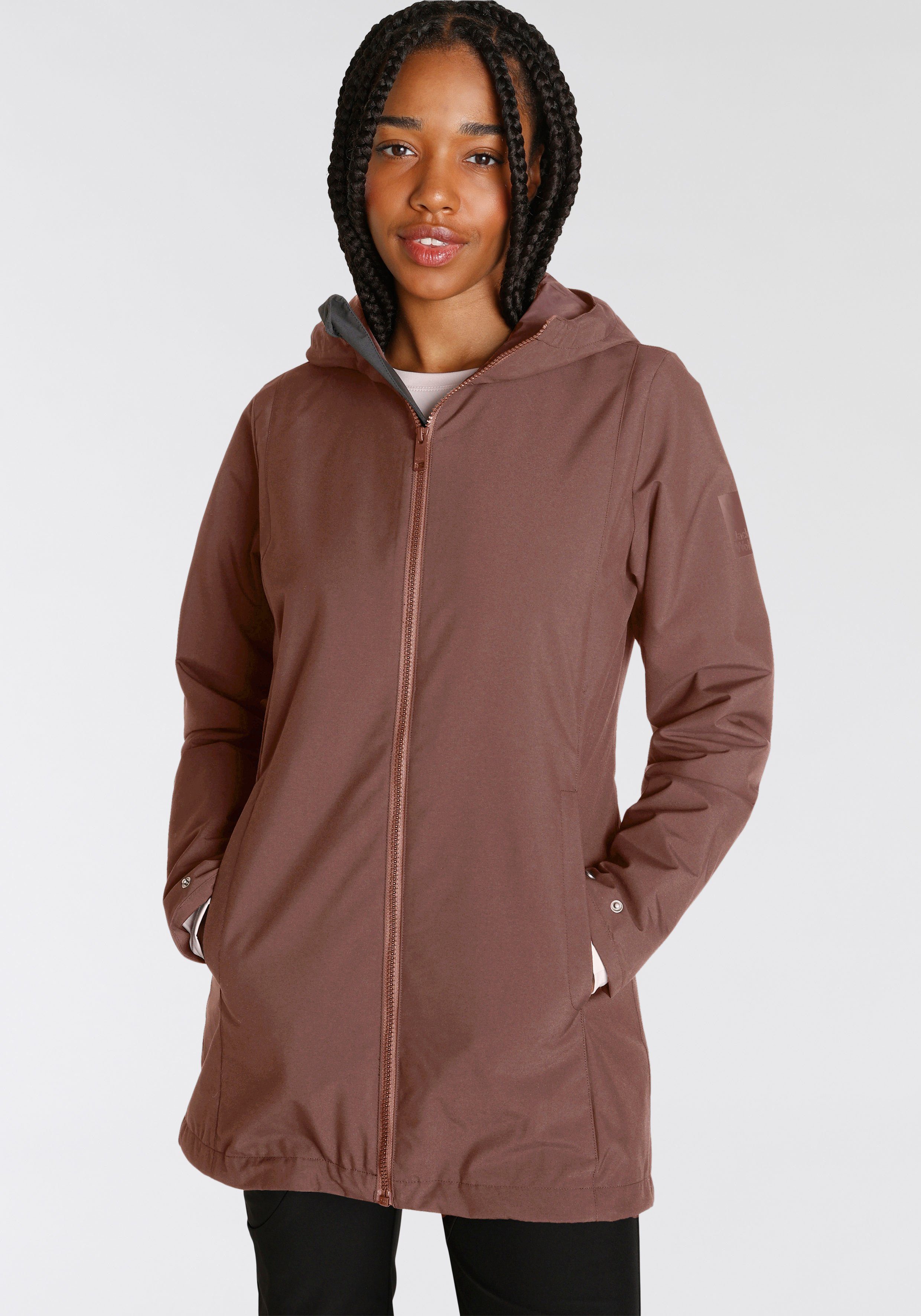Jack Wolfskin Funktionsjacke "Outdoorjacke NOSTA", mit Kapuze, Wärmend, win günstig online kaufen