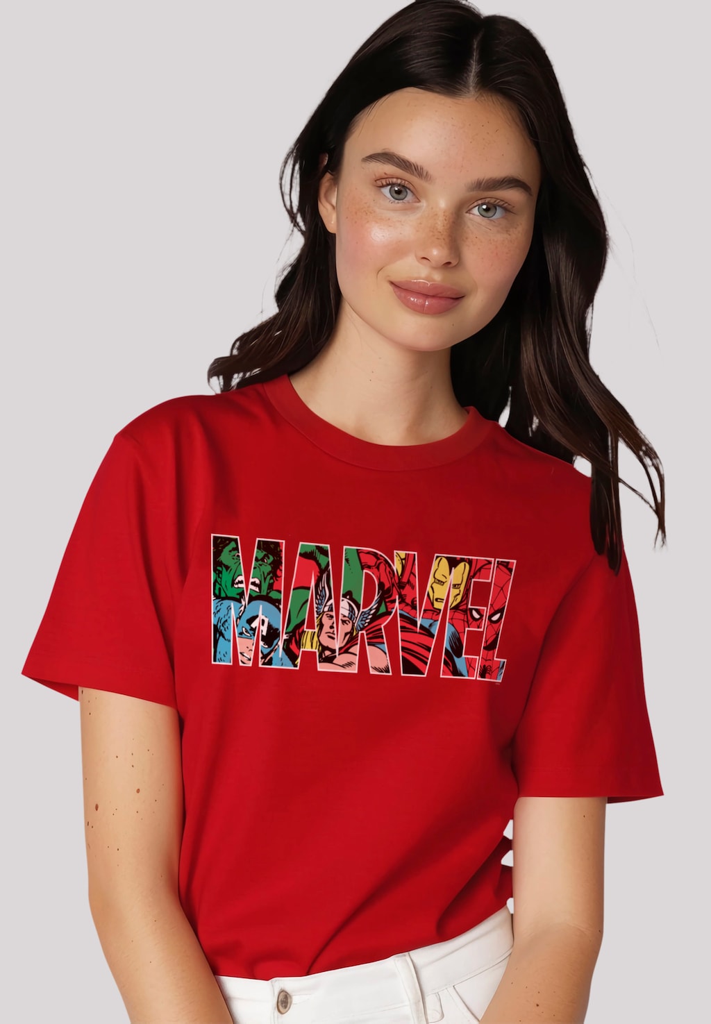 F4NT4STIC T-Shirt "Marvel Avengers Logo Character", Premium Qualität günstig online kaufen