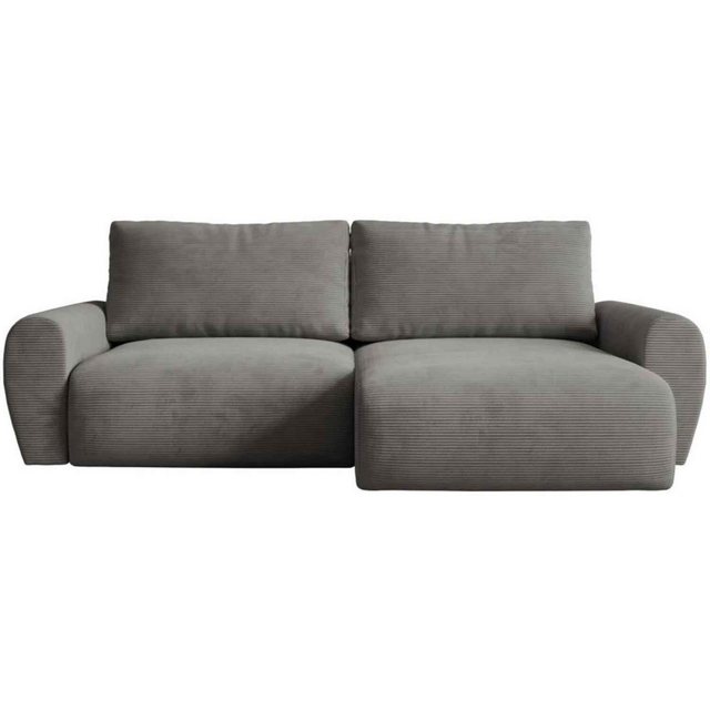 Beautysofa Ecksofa POSS, universelle Ottomane, mit Schlaffunktion günstig online kaufen