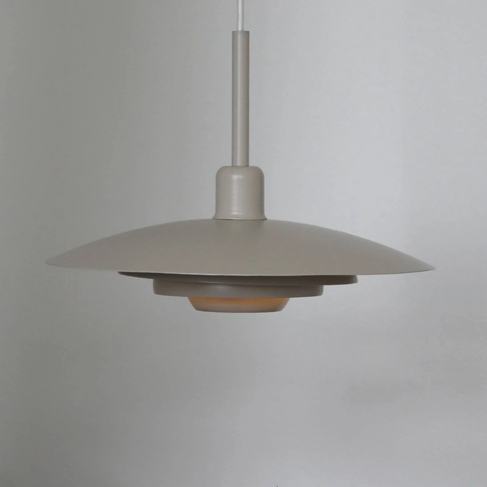 Markslöjd Hängeleuchte Piny, beige, Ø 35 cm, Metall, E27 günstig online kaufen