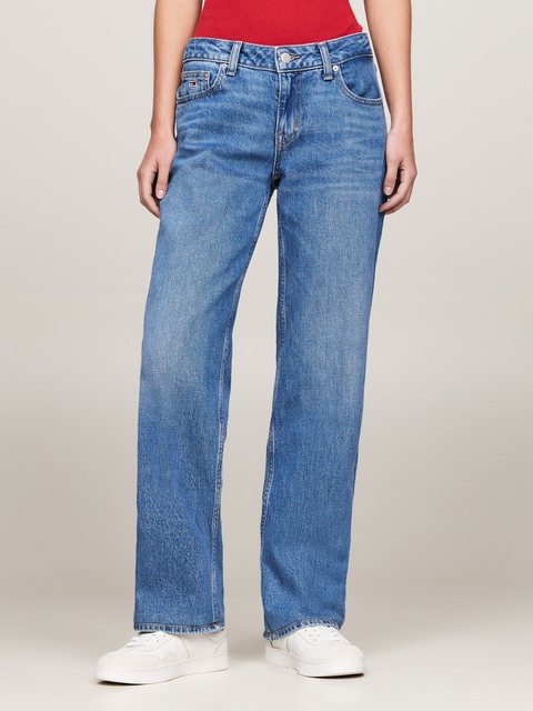 Tommy Jeans Straight-Jeans "SOPHIE LW STR CH0152", mit Nieten günstig online kaufen