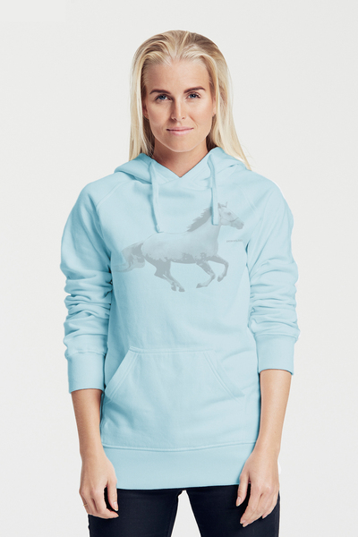 Bio-damen-kapuzensweater Horsepower günstig online kaufen