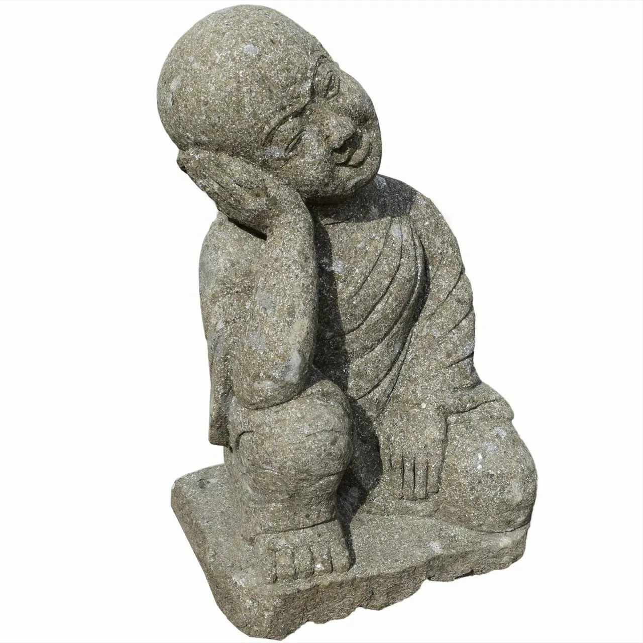Naturstein Skulptur Shaolin Mönch Junagadh günstig online kaufen
