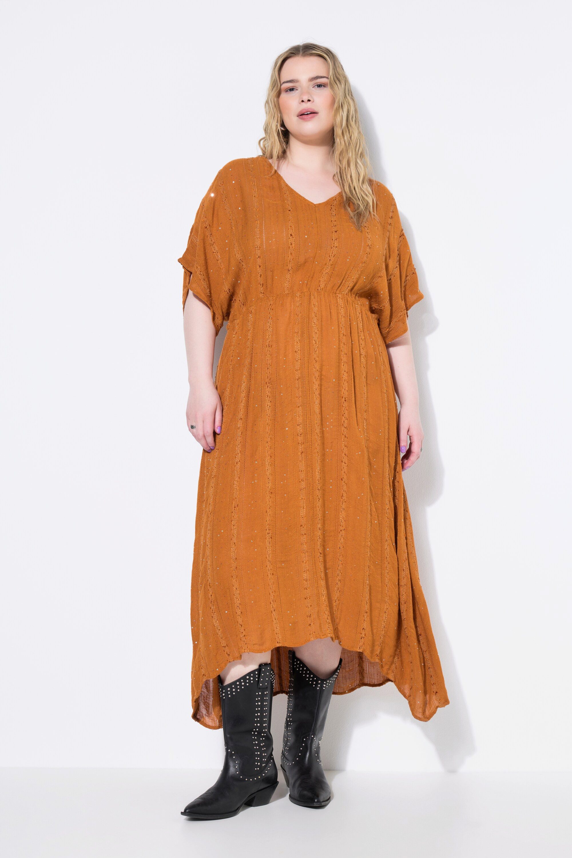 Studio Untold Maxikleid Maxikleid A-Line Pailletten günstig online kaufen