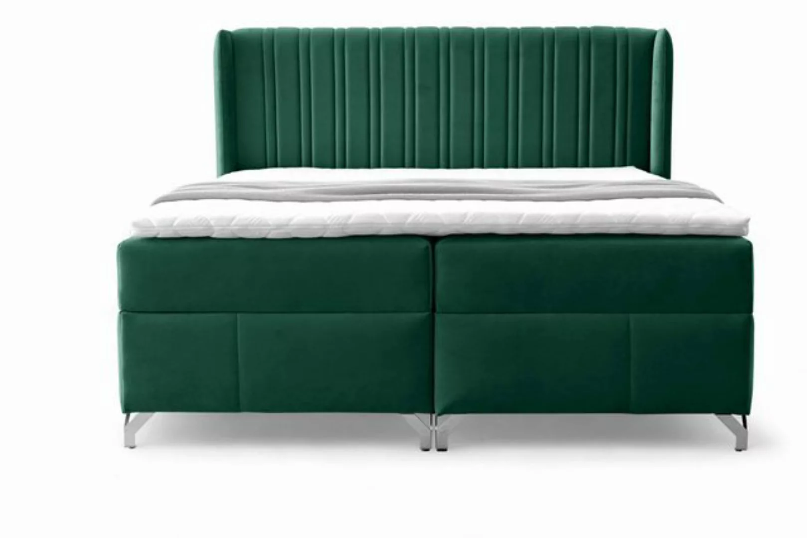 Furnix Boxspringbett Merisol 140/160/180x200 Doppelbett mit Bettkasten und günstig online kaufen