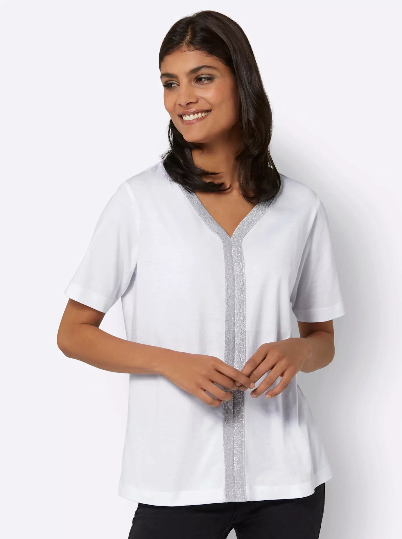 Classic Basics Kurzarmshirt "Kurzarm-Shirt" günstig online kaufen