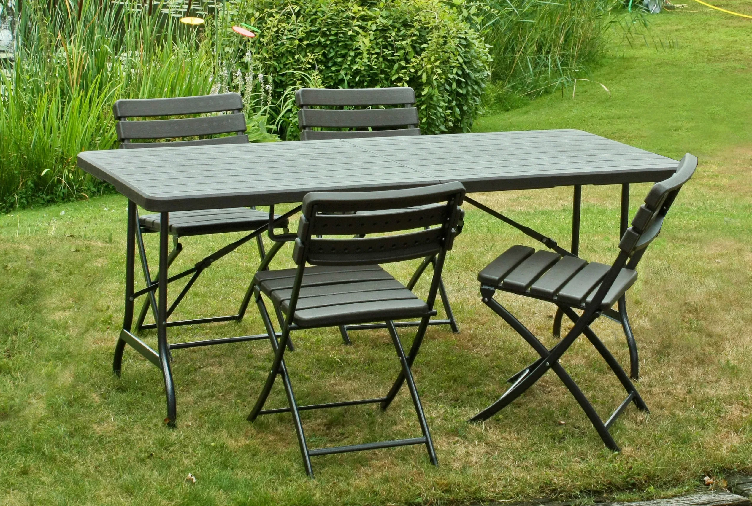 Garden Pleasure Garten-Essgruppe "TABORA", (Set, 5 tlg.) günstig online kaufen