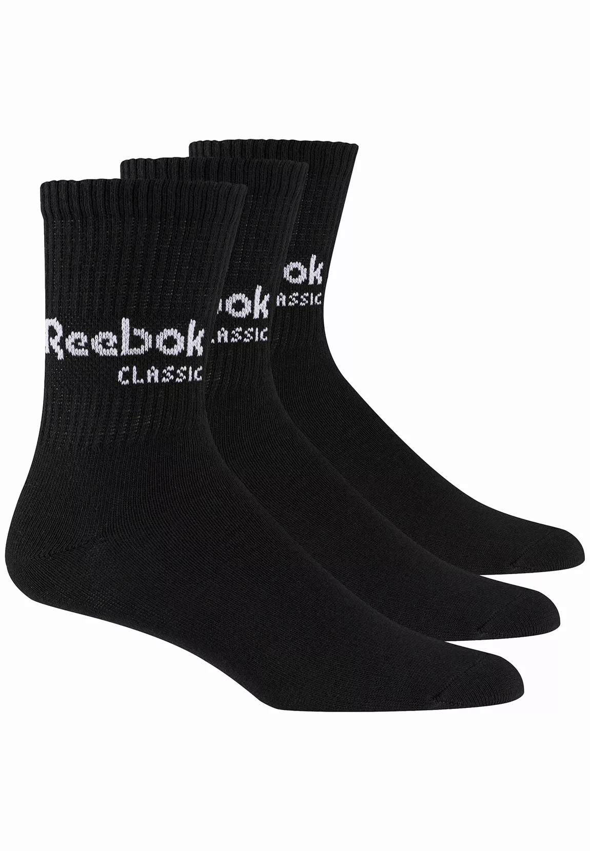 Reebok Socken Dreierpack CL CORE CREW SOCK 3P CZ8014 Schwarz günstig online kaufen