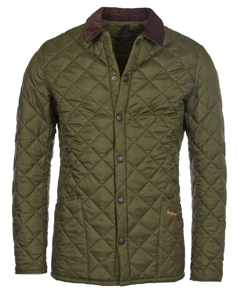 Barbour Liddesdale Heritage Quilted Steppjacke Grün - Größe XL günstig online kaufen