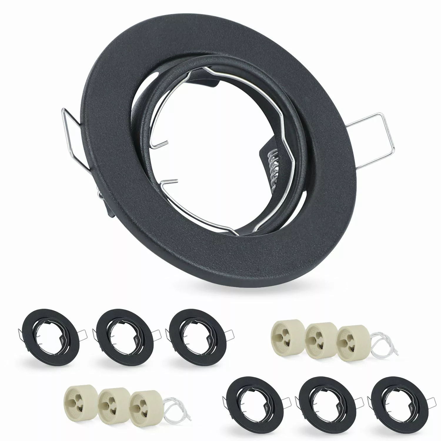 ZMH LED Einbaustrahler 6er mit GU10 günstig online kaufen