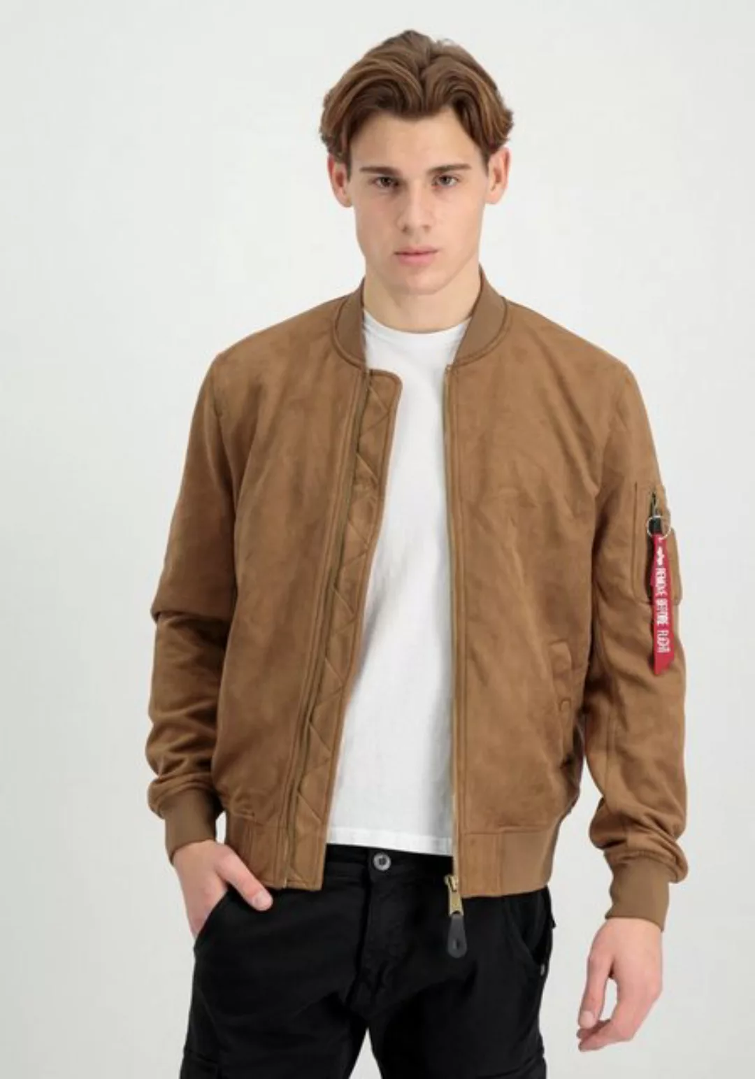 Alpha Industries Lederjacke "Alpha Industries Men - Leather & Vegan Jackets günstig online kaufen