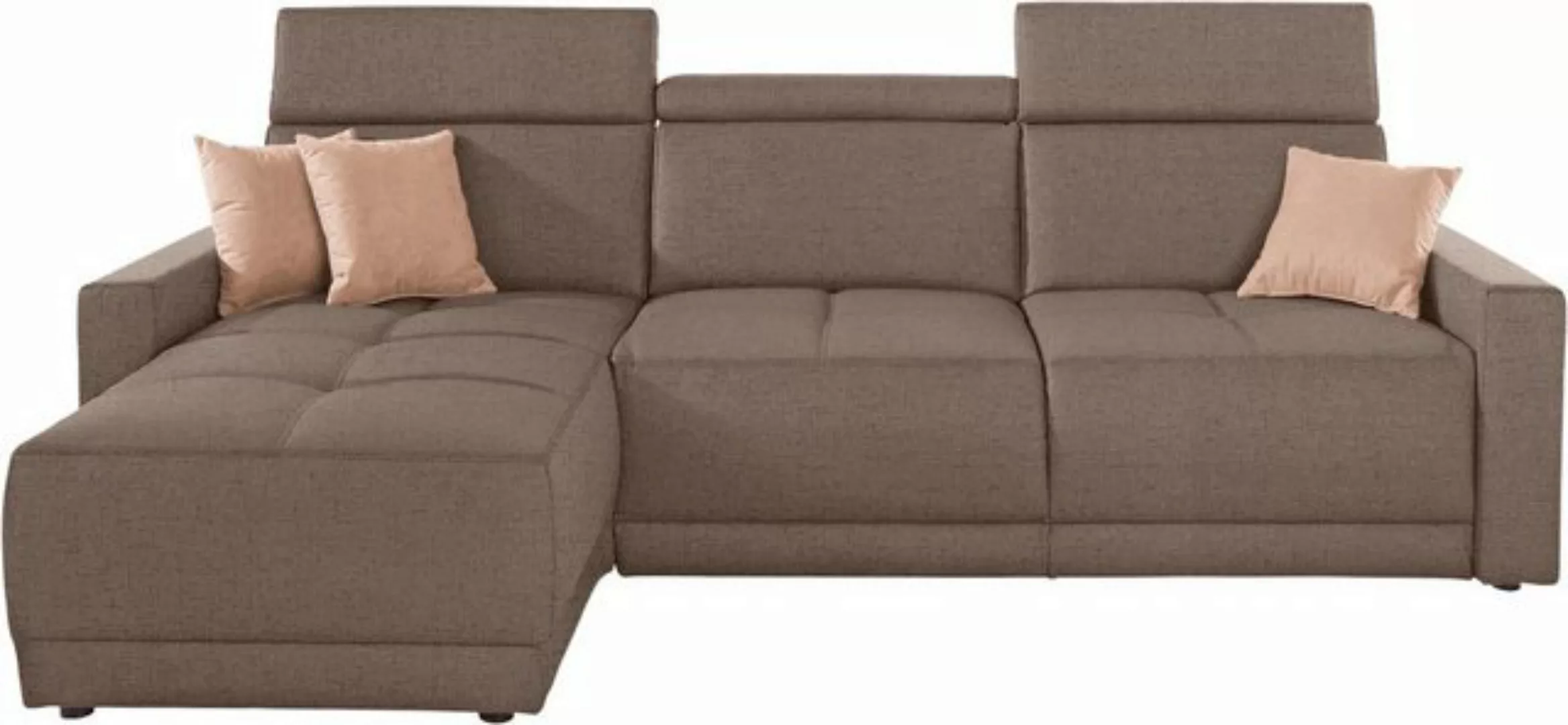 DOMO collection Ecksofa Ava L-Form, mit Recamiere, Federkern wahlweise mit günstig online kaufen