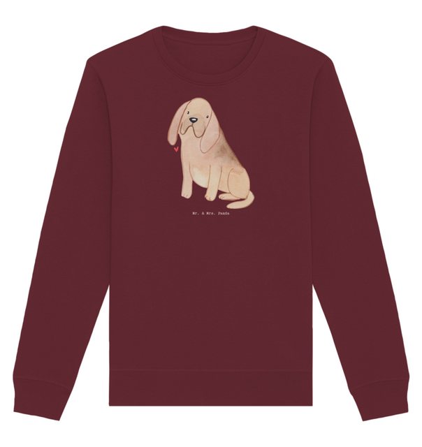 Mr. & Mrs. Panda Longpullover Größe M Bloodhound Moment - Burgundy - Gesche günstig online kaufen