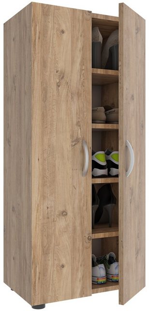 VCM Schuhschrank XL Holz Großer Schuhschrank Schuhkommode Ulas 5 (1-St) günstig online kaufen