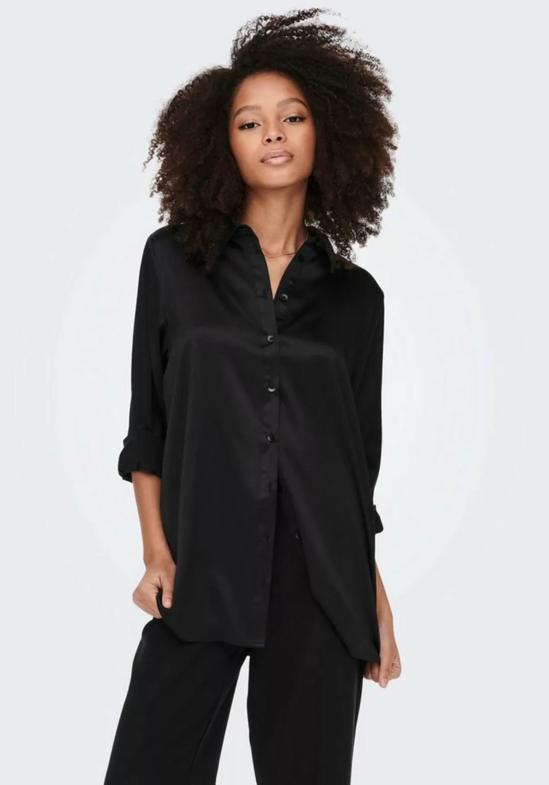 ONLY Satinbluse ONLVICTORIA LS LOOSE SATIN SHIRT NOOSWVN günstig online kaufen