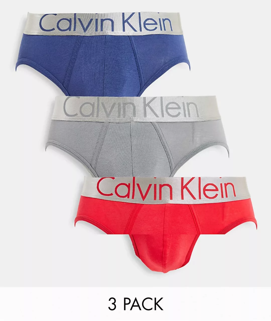 Calvin Klein Underwear Cadera Slip 3 Einheiten XL New Navy / Grey Heather / günstig online kaufen