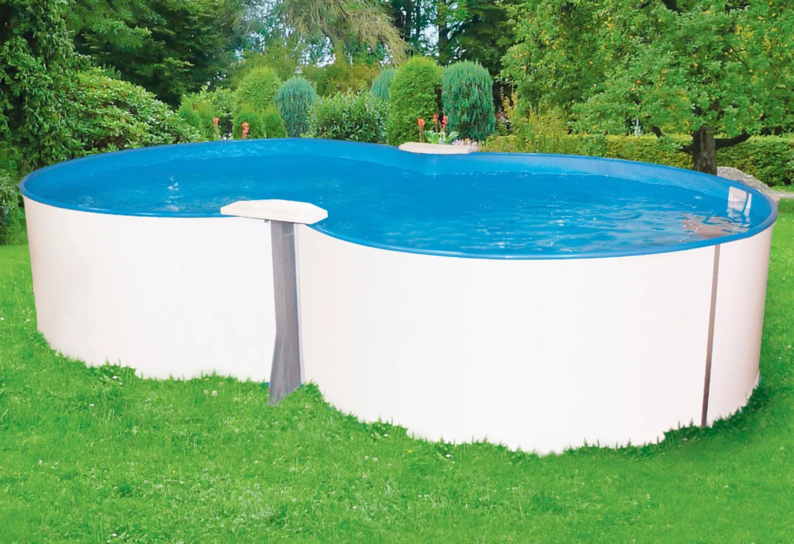 my POOL BWT Achtformpool "Premium", (Set), 5-tlg., BxLxH: 320x525x135 cm günstig online kaufen