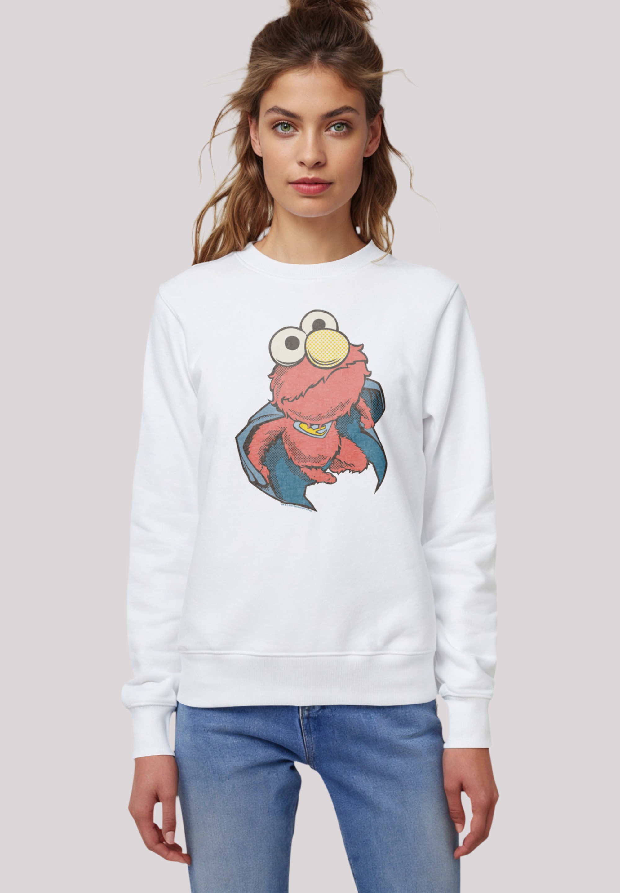 F4NT4STIC Sweatshirt "Sesamstraße Elmo Superhero", Premium Qualität günstig online kaufen