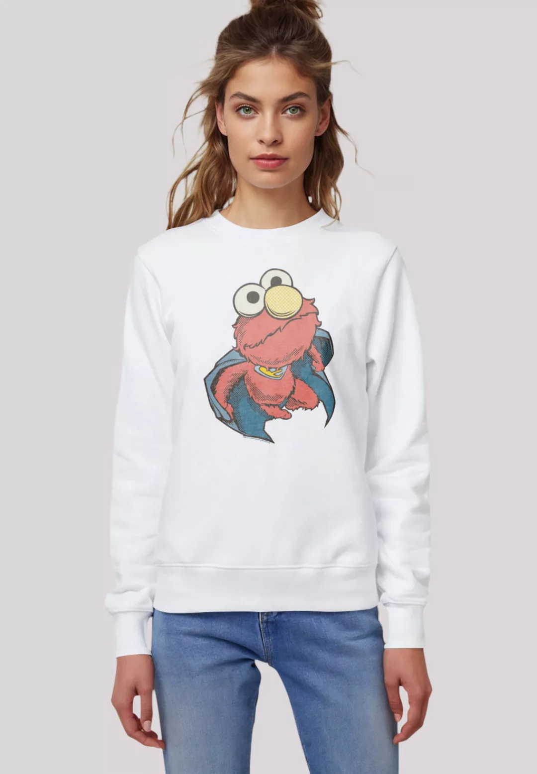 F4NT4STIC Sweatshirt "Sesamstraße Elmo Superhero", Premium Qualität günstig online kaufen