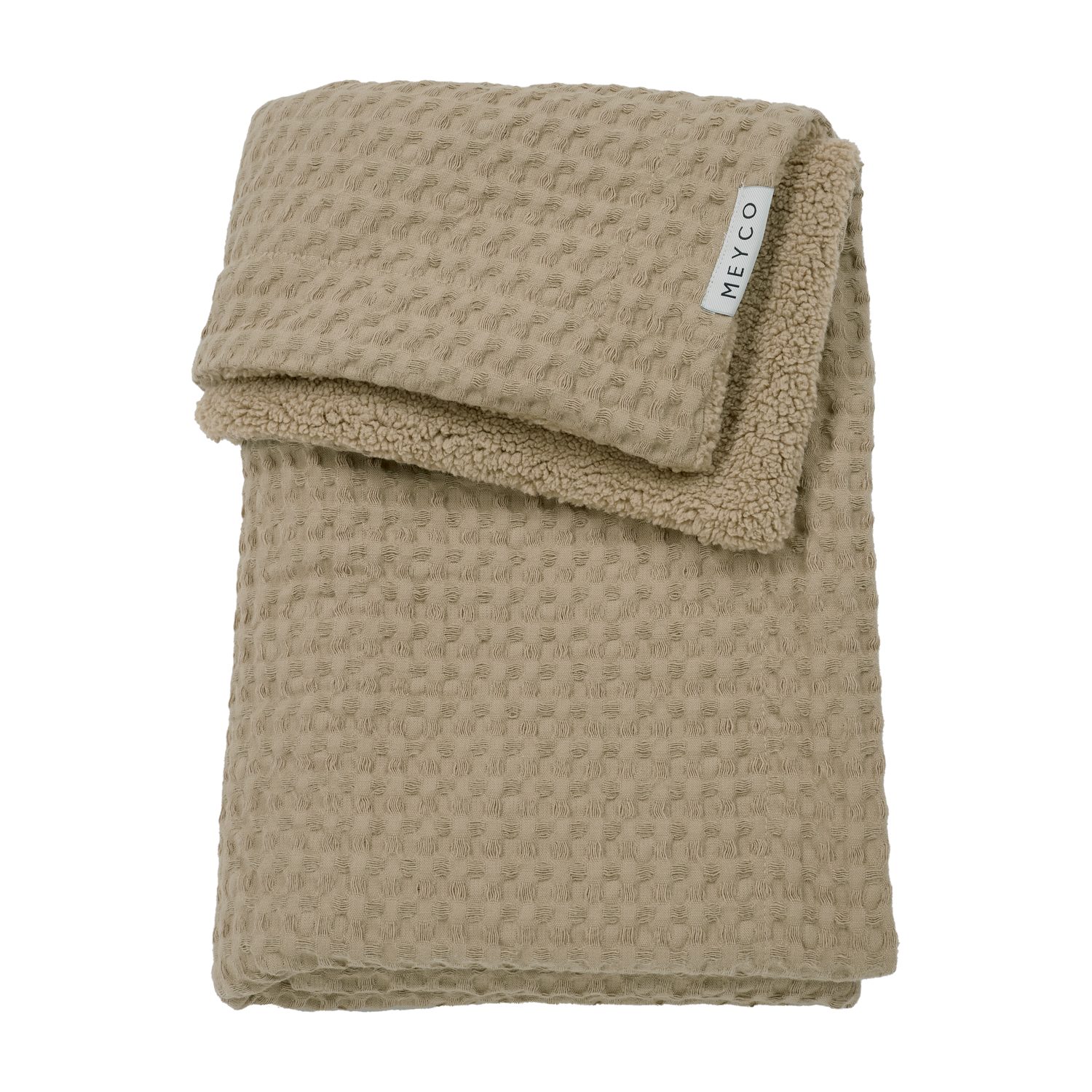 Babydecke Taupe, Meyco Baby, 75x100cm günstig online kaufen
