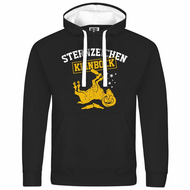 deinshirt Kapuzenpullover Herren Kapuzenpullover Sternzeichen KEIN BOCK Mit günstig online kaufen