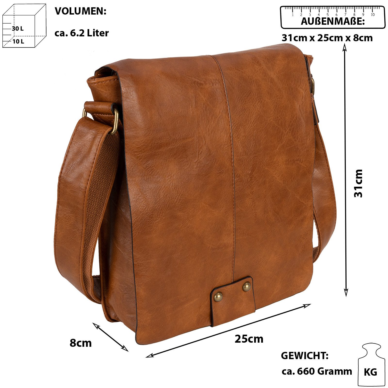 EAAKIE Umhängetasche Umhängetasche Flugbegleiter Schultertasche Messenger günstig online kaufen