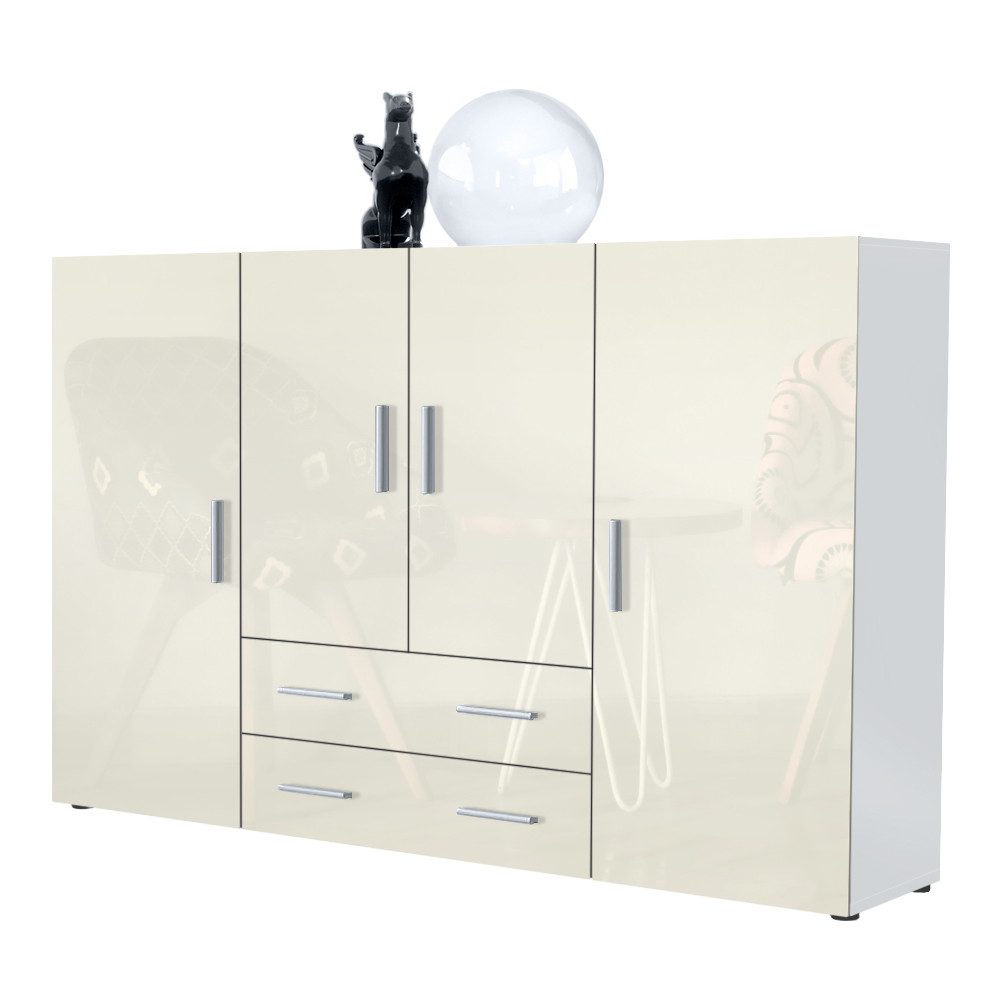 Vladon Highboard Nora (Anrichte mit 2 günstig online kaufen
