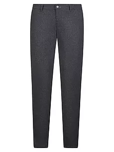 Lange Flatfront-Chino Brax grau günstig online kaufen