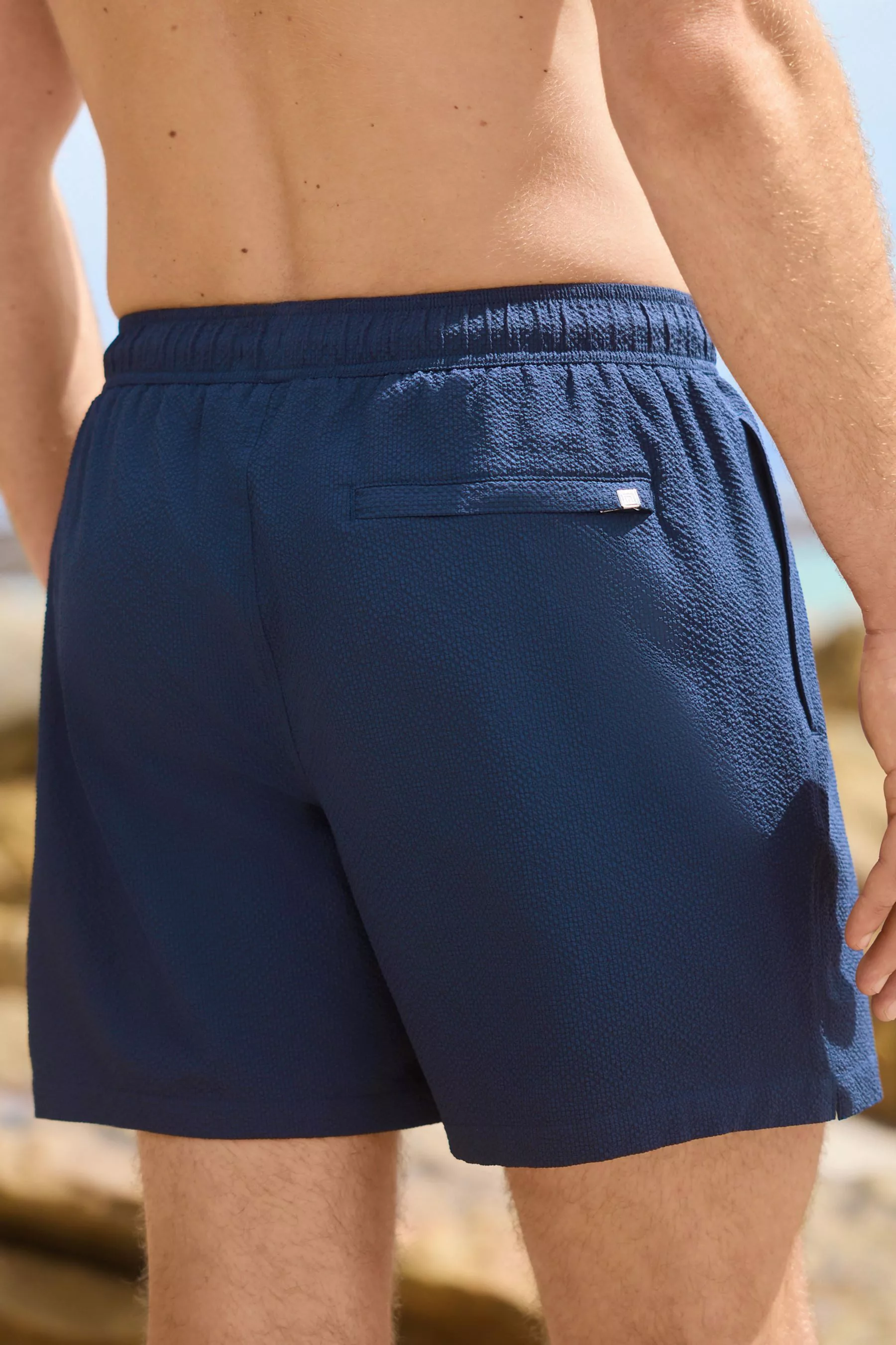 Next Badeshorts Seersucker-Badeshorts (1-St) günstig online kaufen