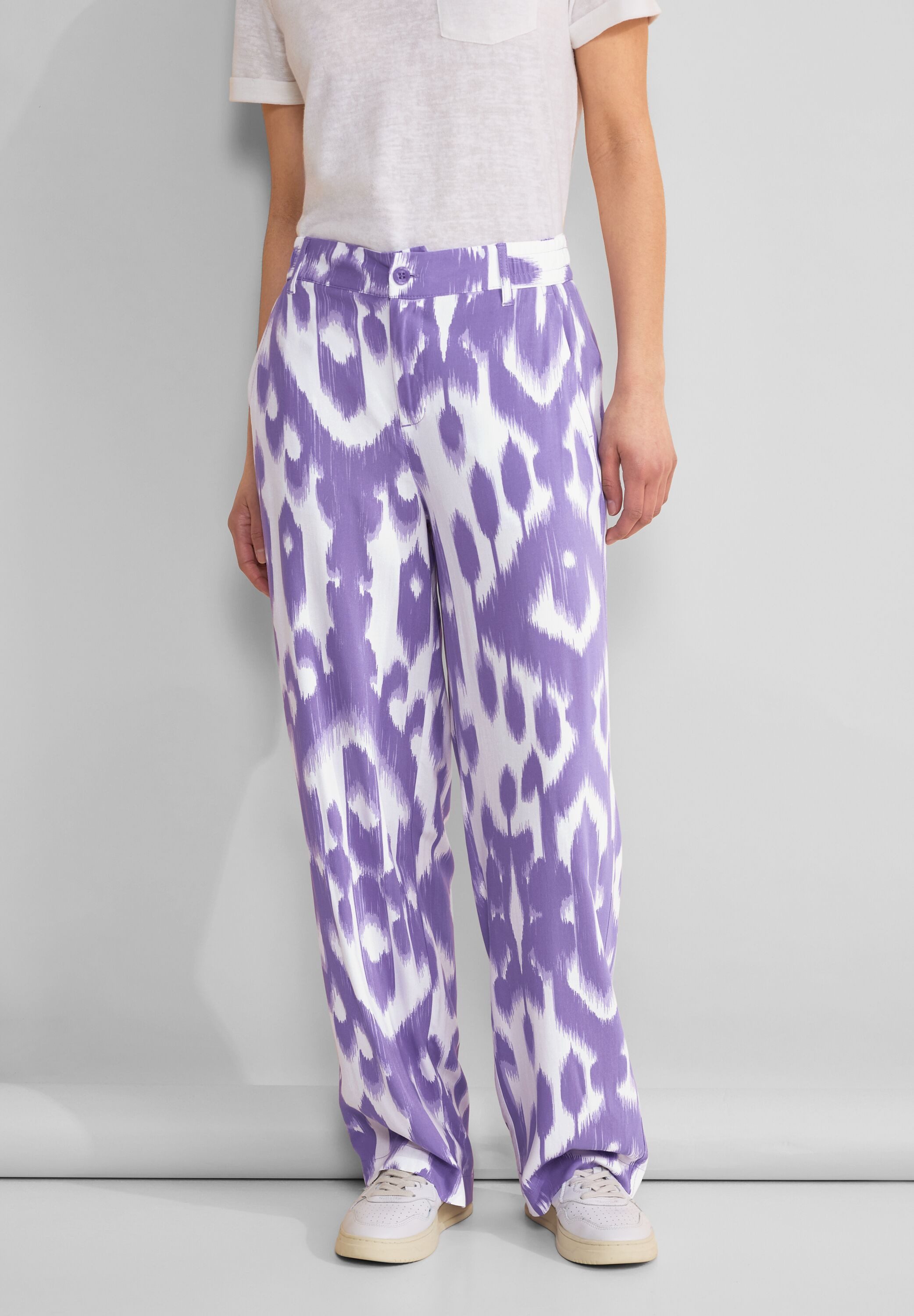 STREET ONE Stoffhose, High Waist günstig online kaufen
