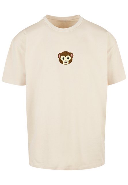 emoji couture T-Shirt Smiling monkey furry face Premium Qualität günstig online kaufen