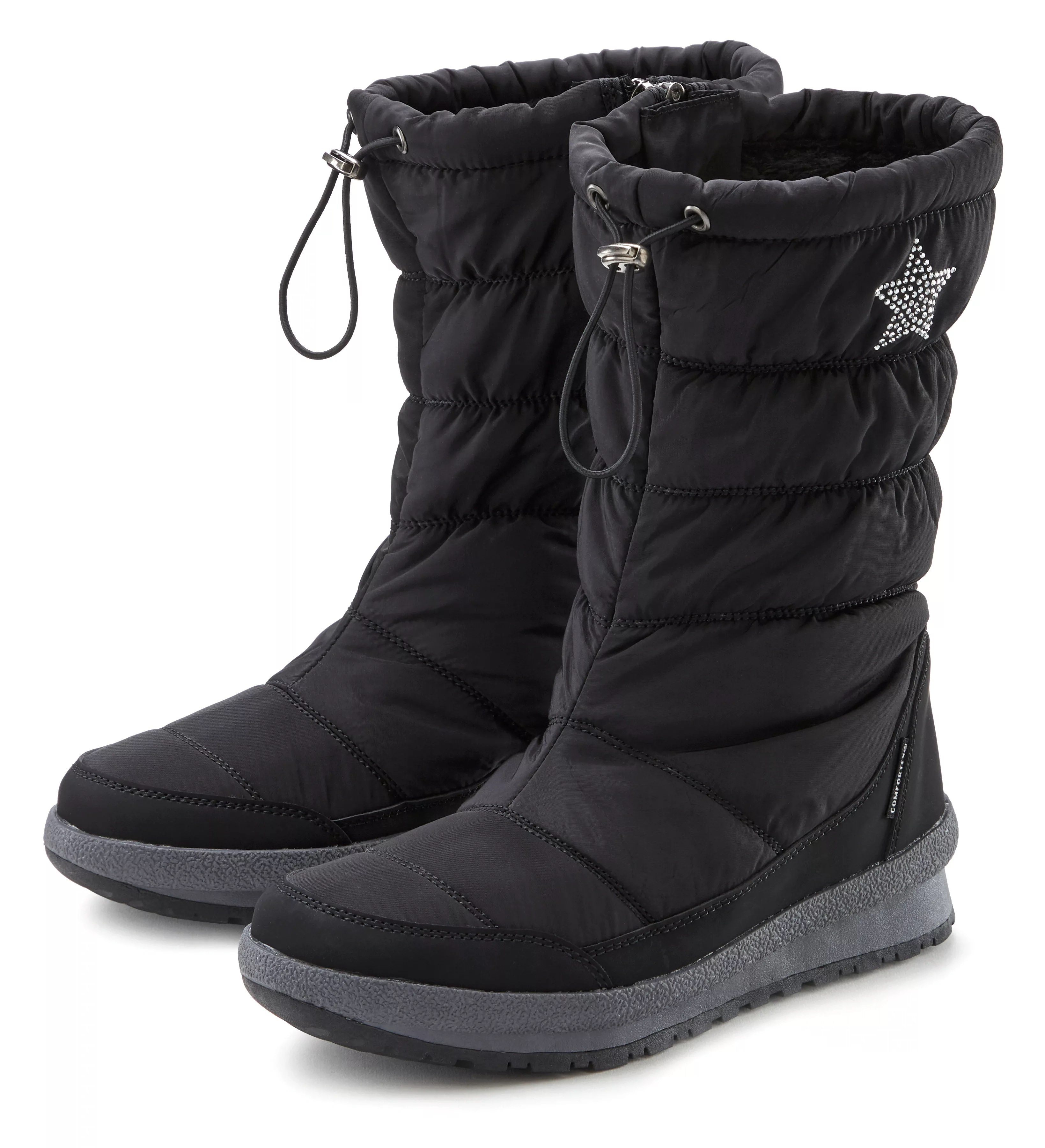 LASCANA Winterstiefel, mit Warmfutter & wasserabweisend, Winterboot, Stiefe günstig online kaufen