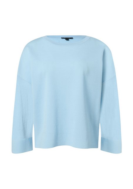 Comma Langarmshirt Leichter Strickpullover im Relaxed Fit mit transparenten günstig online kaufen