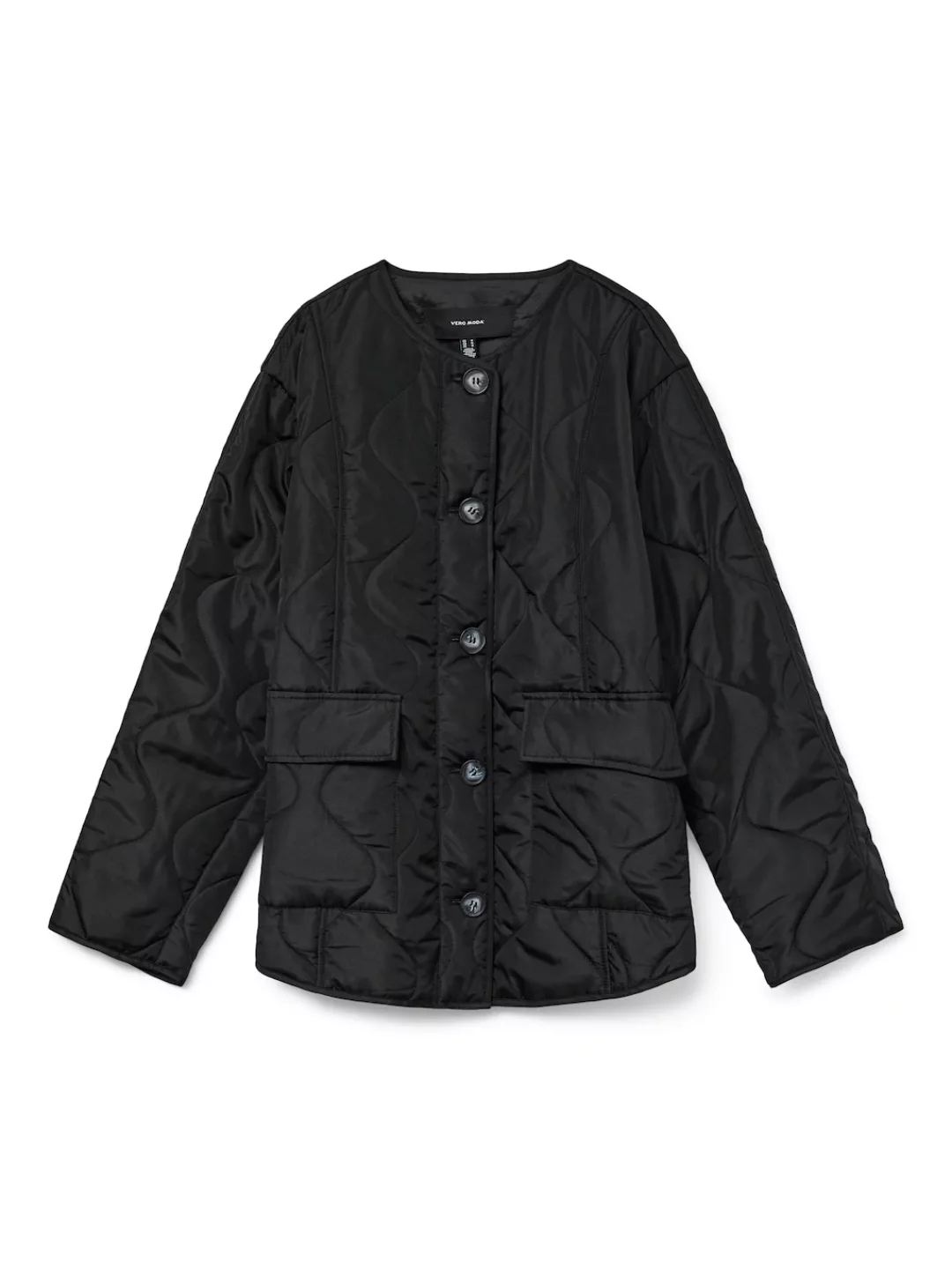 Vero Moda Steppjacke "VMMILLIE JACKET NOOS", mit durchgehender Knopfleiste günstig online kaufen