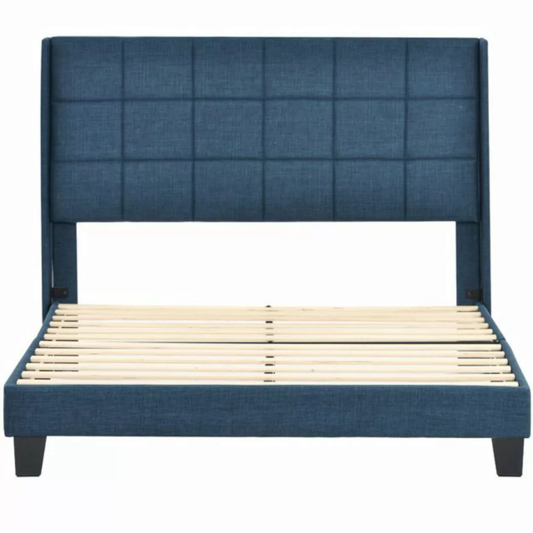 Gotagee Polsterbett Doppelbett Lattenrost 140x200 Jugendbett Bettgestell Bl günstig online kaufen