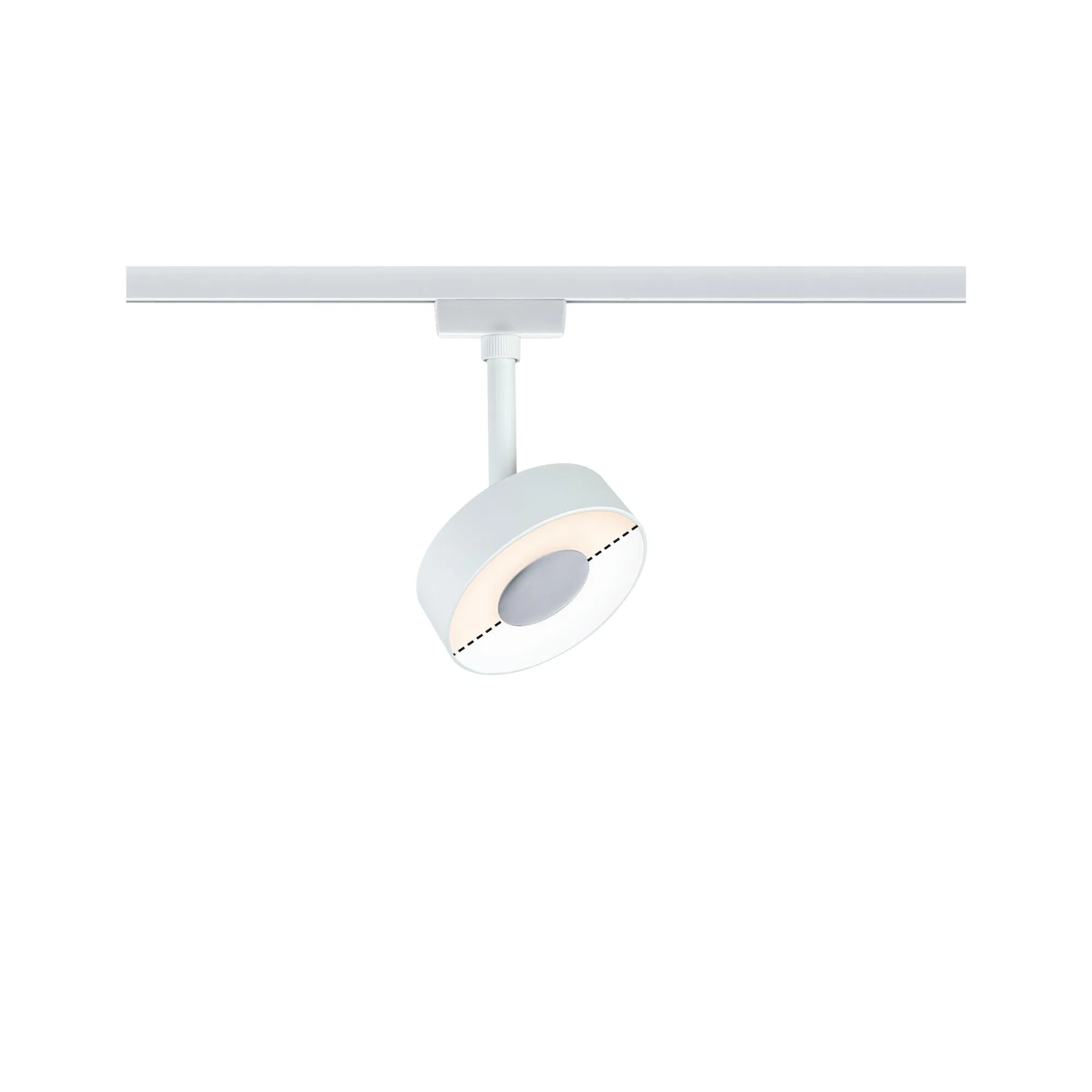 Paulmann "URail LED Schienenspot Circle Einzelspot 210lm 5W White Switch 23 günstig online kaufen