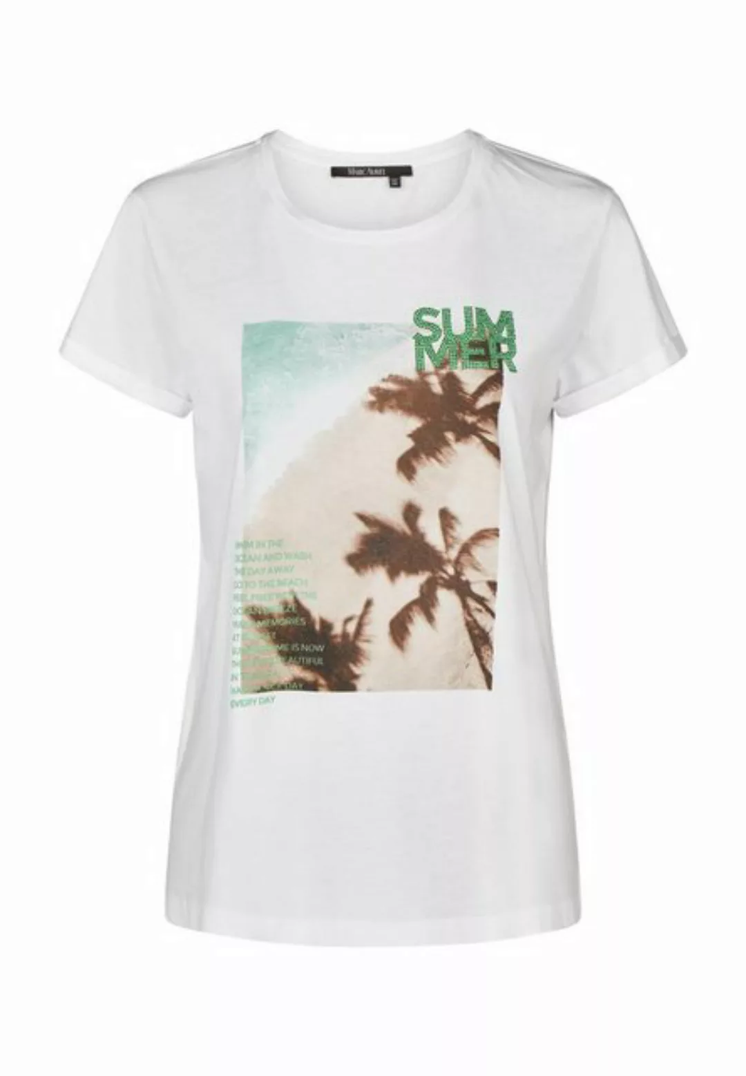 MARC AUREL T-Shirt Shirts, white varied günstig online kaufen