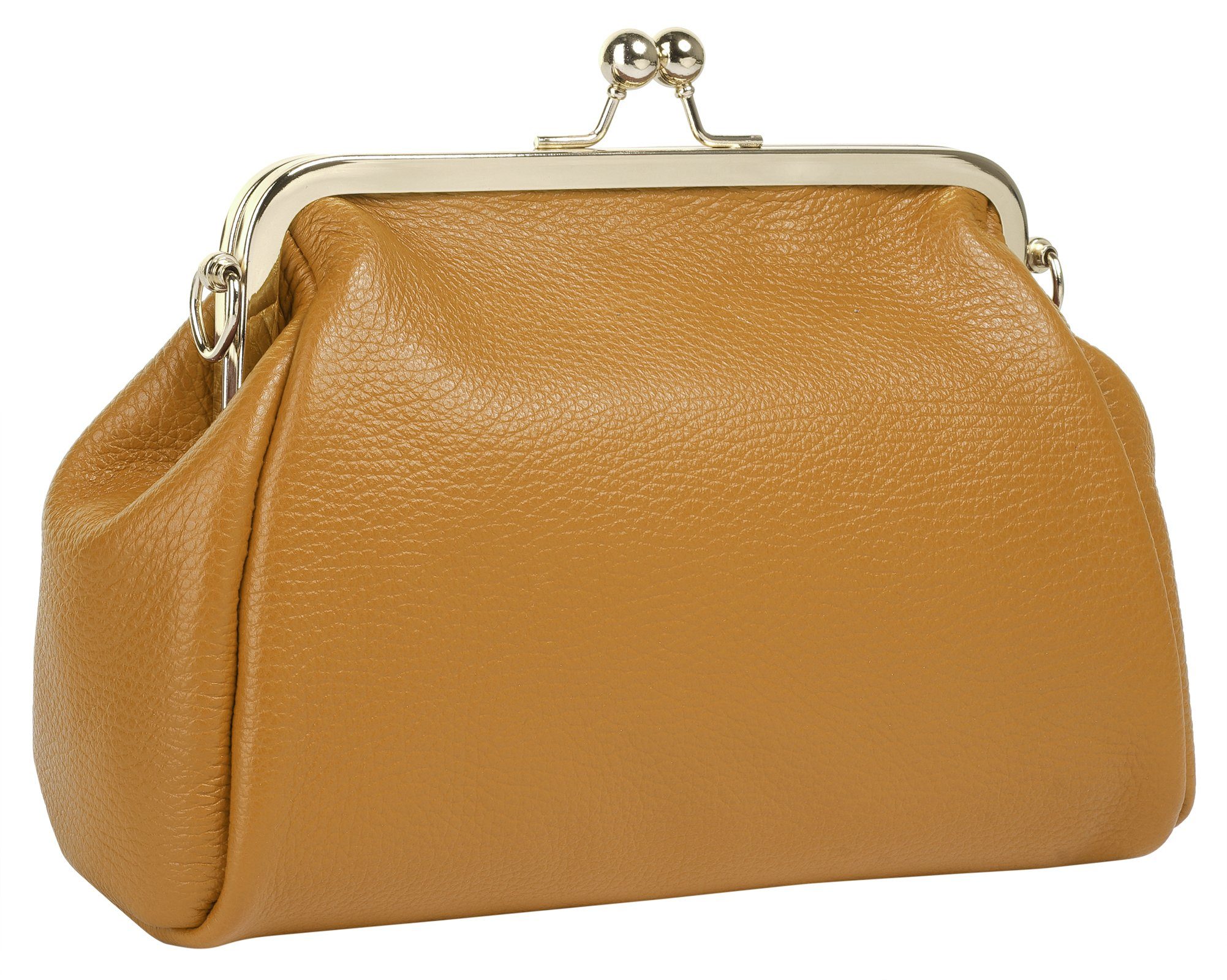 Cluty Abendtasche, echt Leder, Made in Italy günstig online kaufen